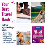 Hyland's Restful Legs PM — Informations claires sur l'emballage pour planifier.