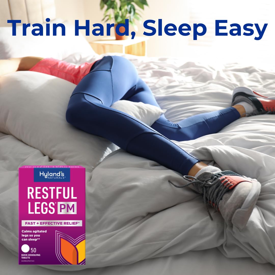 Hyland's Restful Legs PM, soulagement des sensations d'agitation nocturnes