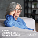 Hyland's Restful Legs utilisation quotidienne : confort potentiel des jambes.
