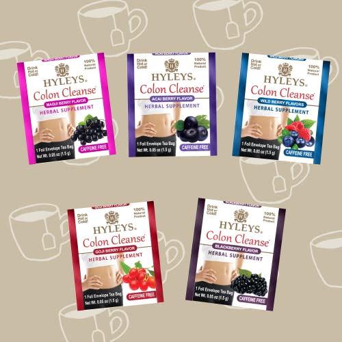 Hyleys Colon Cleanse: detox de 15 jours pour l'équilibre intestinal.