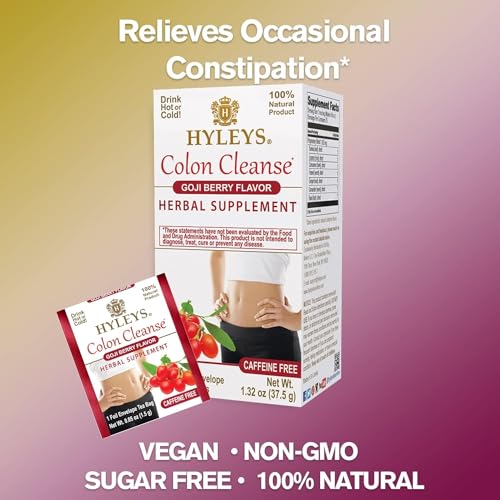Emballage pratique Hyleys Colon Cleanse, voyage et rangement faciles.