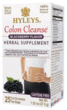 Thé HYLEYS Colon Cleanse Framboise – emballage élégant pour débuter une routine bien-être.