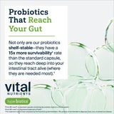 Hyperbiotics Pro-15: technologie de libération dans le temps, survie potentielle des probiotiques.