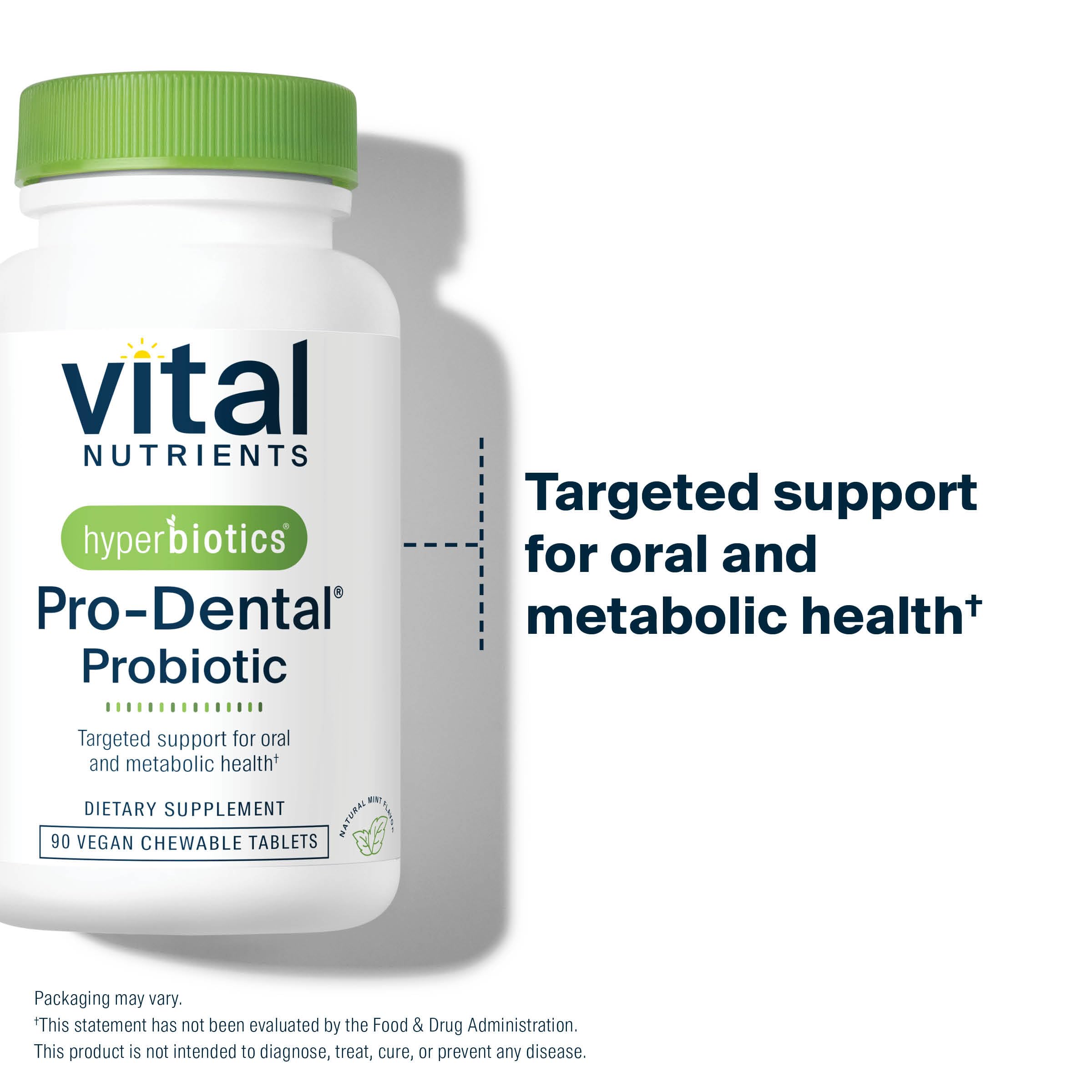 Hyperbiotics Vital Nutrients Pro Dental – BLIS K12 et M18 pour la santé buccale.