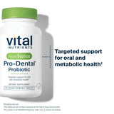 Hyperbiotics Vital Nutrients Pro Dental – BLIS K12 et M18 pour la santé buccale.