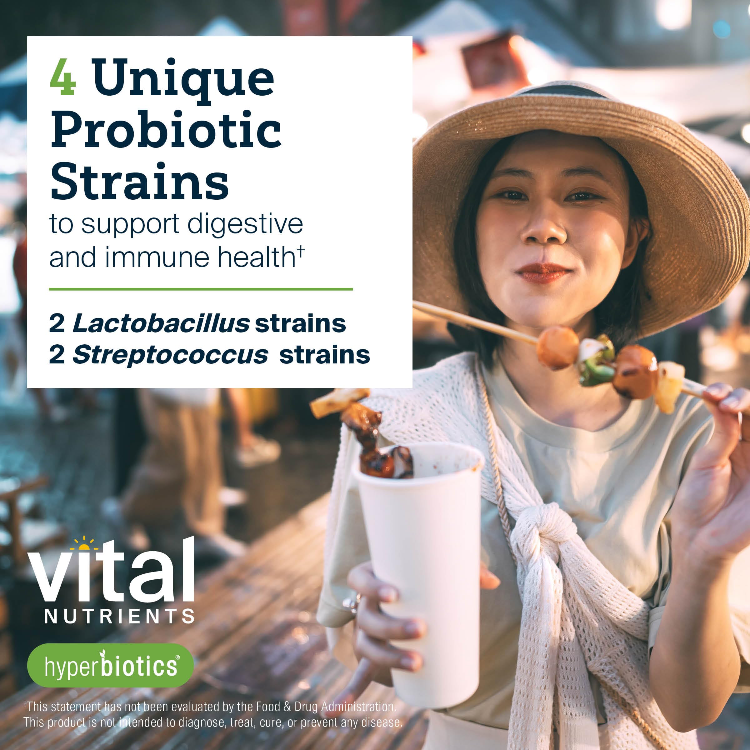 Hyperbiotics Vital Nutrients Pro Dental – formulation vegan et adaptée à divers régimes.