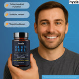 Hyvia Health bouteille ambrée États-Unis, protection UV et stabilité du produit.