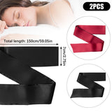 HZMM masque satin Voyage et nuit, idéal pour déplacement et repos