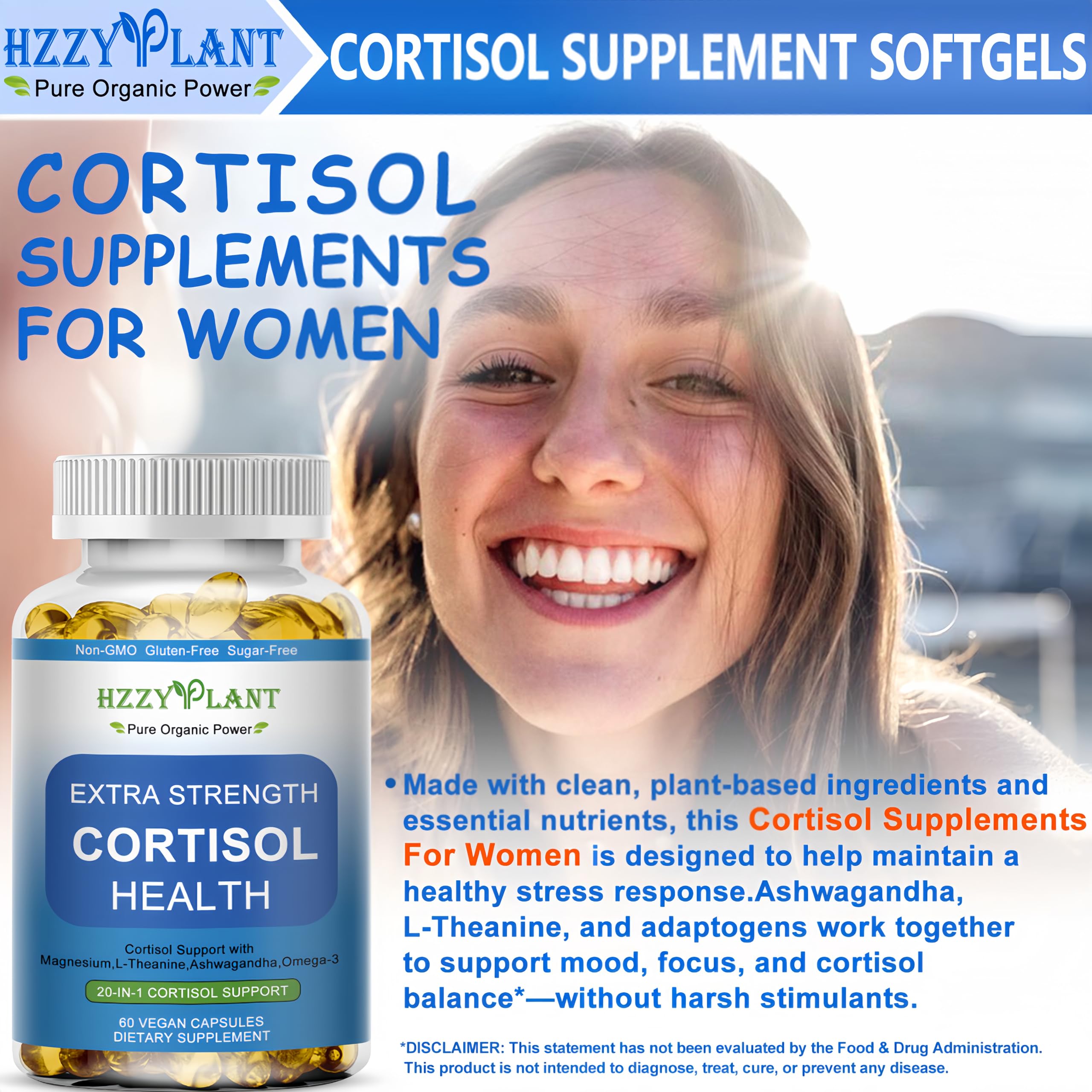 HZZYPLANT softgel absorption rapide: capsules faciles à avaler pour une assimilation efficace.