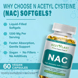 HZZYPLANT NAC, soutien immunitaire potentiel grâce à des gélules faciles à avaler.