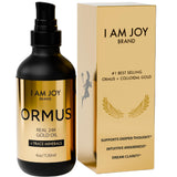 I Am Joy Co huile Ormus Or monoatomique - rituel zen soutenant énergie et créativité.