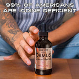 Étiquette lisible d'I Am Joy co. Ormus Ocean Nectar pour traçabilité.