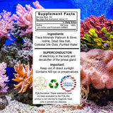 I Am Joy co. Ormus Ocean Nectar avec pipette pour dosage précis.