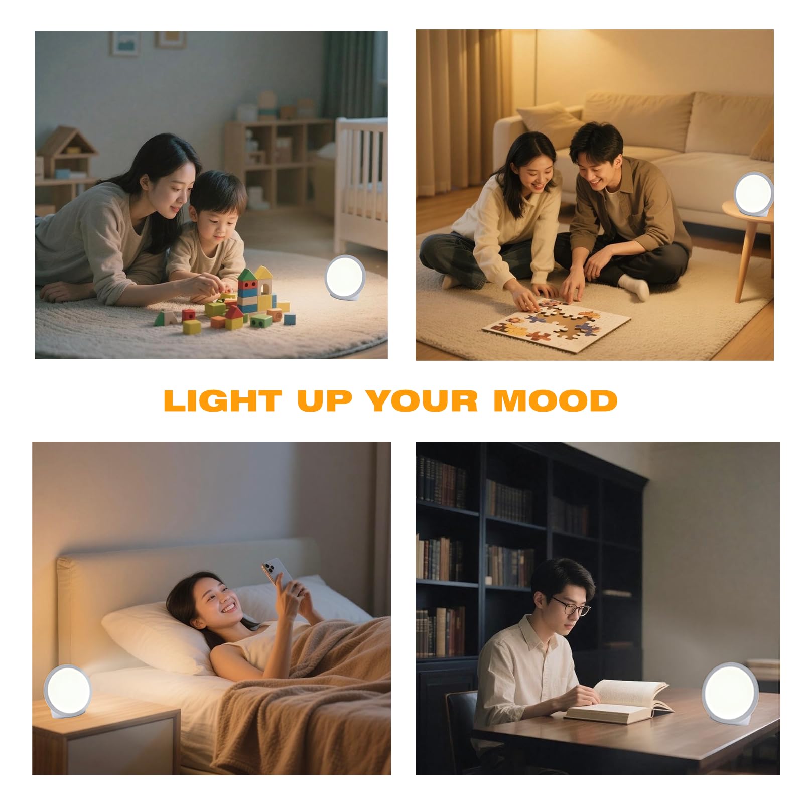 Lampe IAFENGE luminothérapie cadeau chaleureux pour vos proches