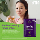 IASO Iaso Tea Original, emballage élégant et pratique pour le quotidien.