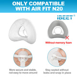 IBEET coussin de remplacement N20 petit – confort nocturne sans pression sur le visage