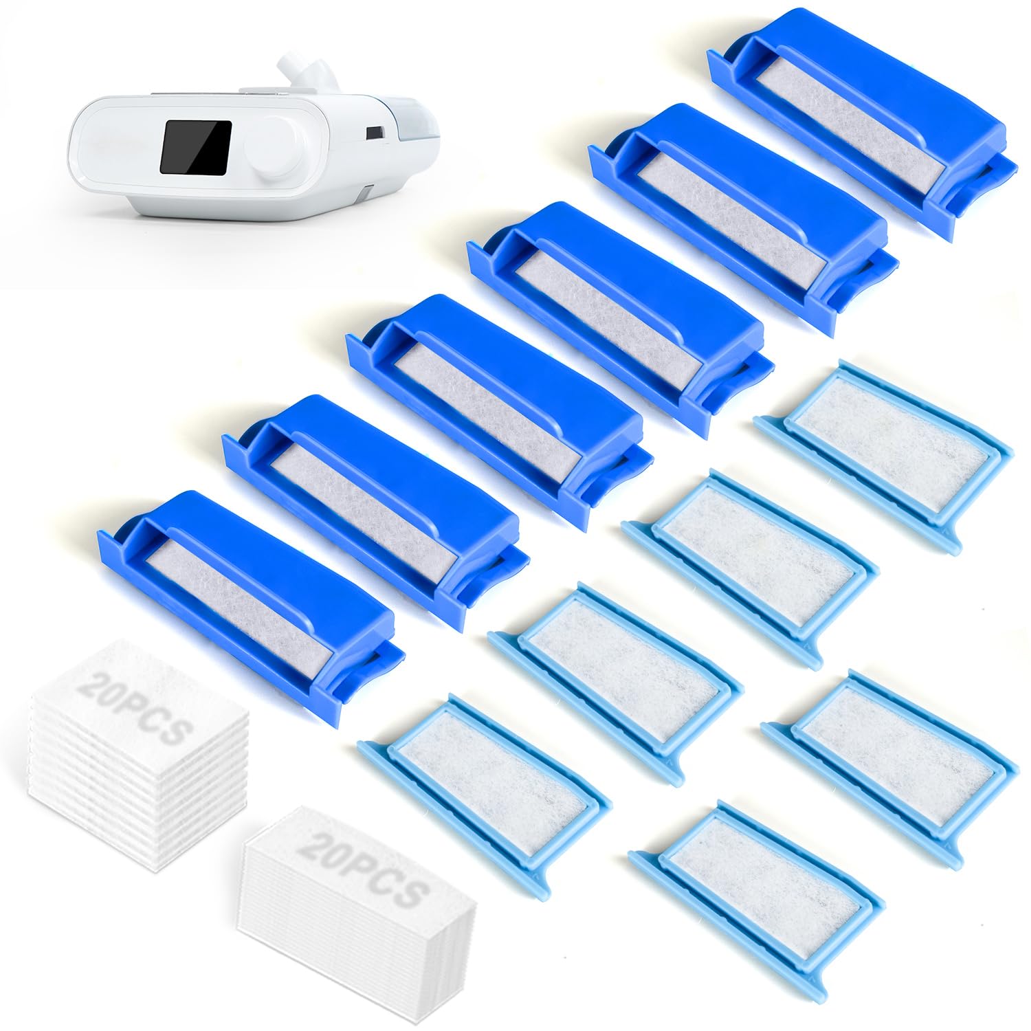 IBEET kit DreamStation 1 de 52 pièces prêt à remplacer pour une filtration fiable.