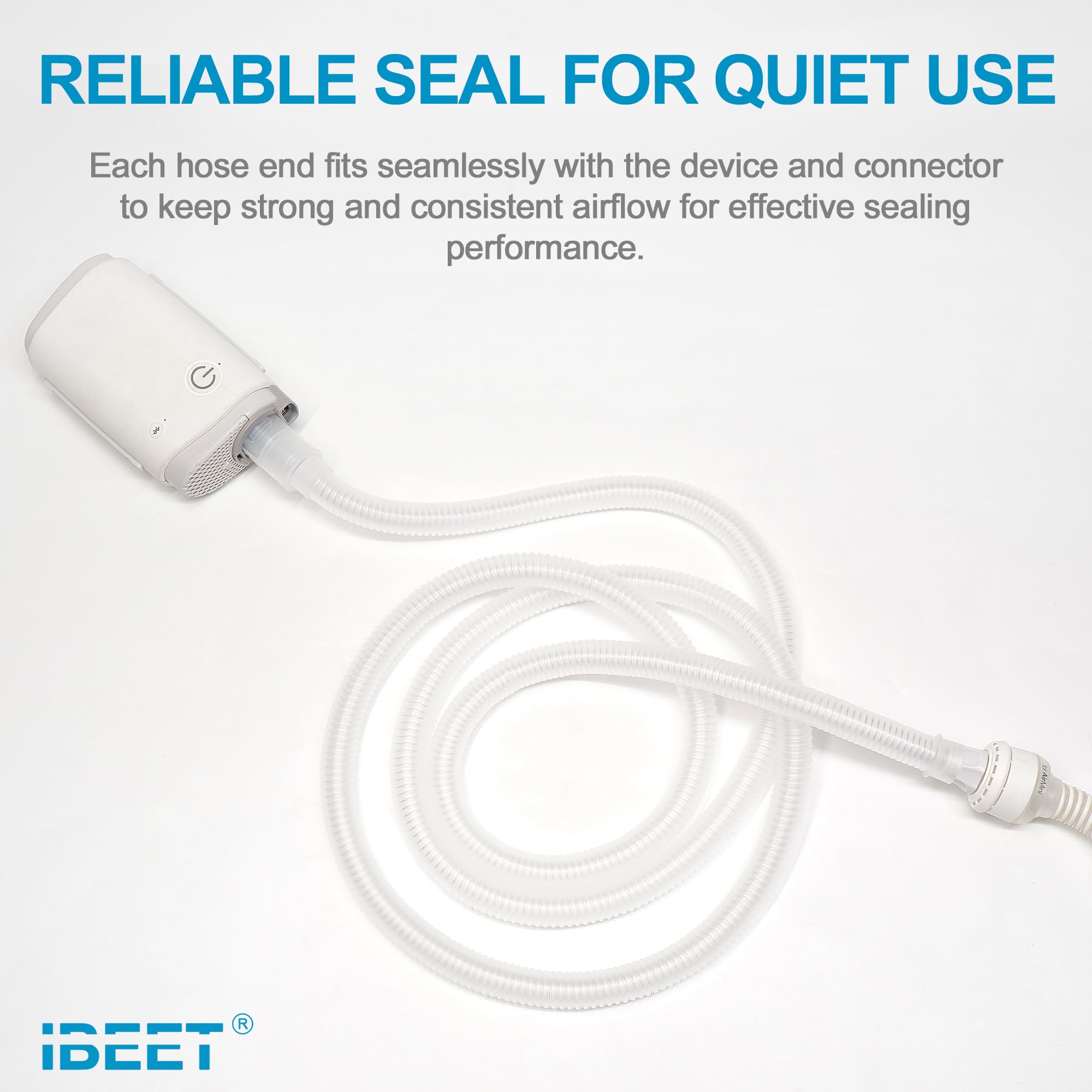 Tuyau IBEET poids plume, idéal pour voyager et réduire la charge.