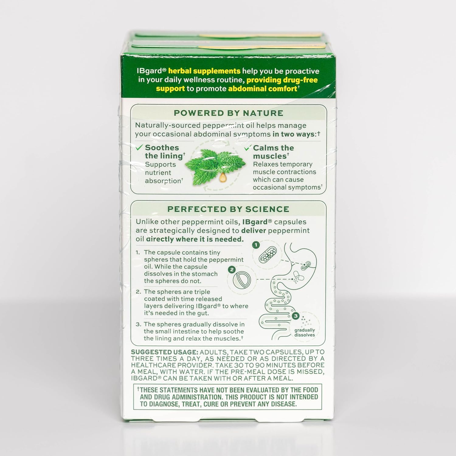 IBgard – prise en déplacement, capsules faciles à emporter