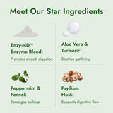 IBS Clear aloe-vera: douceur pour les muqueuses intestinales.