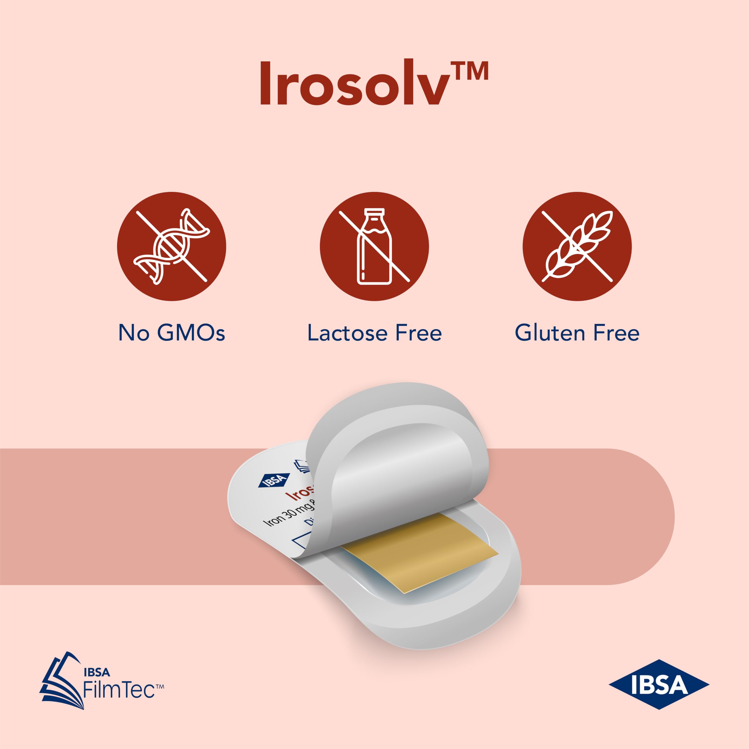 Ibsa Irosolv, goût citron agréable lors de la prise quotidienne.