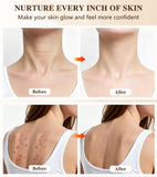 Masque Icbgre lumière ambre sur le corps pour le confort musculaire.