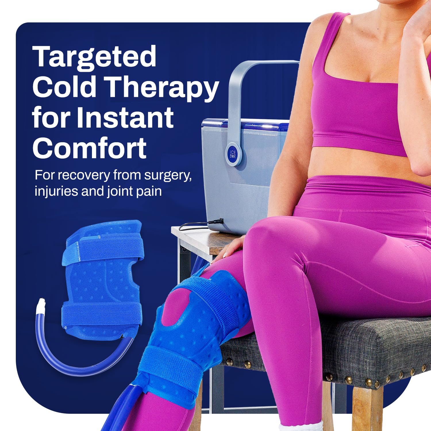 Ice Box Refroidisseur Portatif: système compact pour sessions en déplacement.