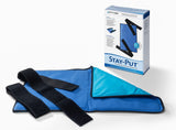 Ice It Stay-Put King sur pompe-confort montrant l’ajustement personnalisable