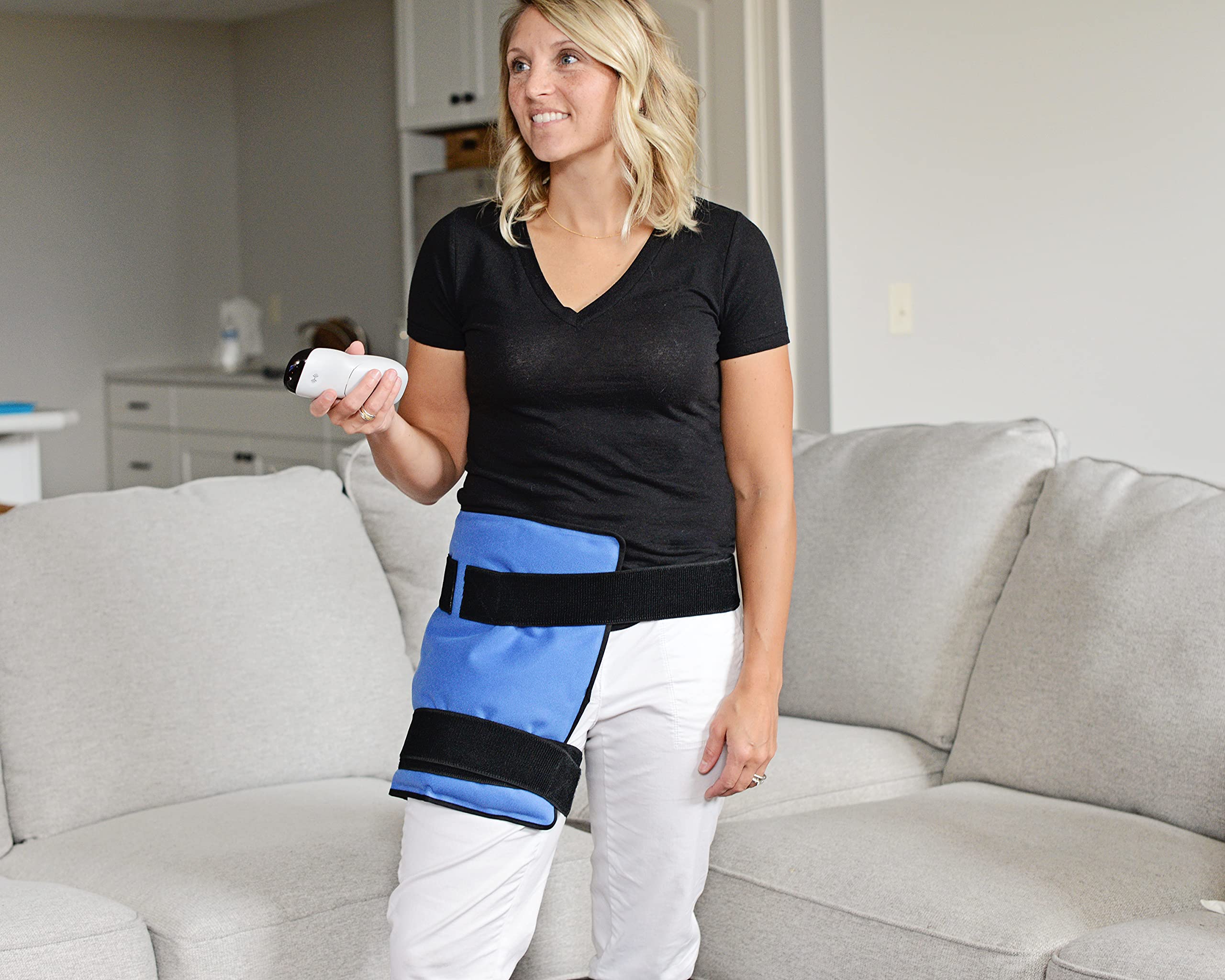 Ice It Stay-Put Wrap gel moulant s’adaptant au corps pour une thérapie efficace.