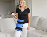Ice It Stay-Put Wrap gel moulant s’adaptant au corps pour une thérapie efficace.