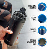 Ice Shaker – Agitateur vissé pour un mélange fluide et silencieux.
