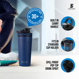 Ice Shaker – Corps en inox durable, résiste aux odeurs et taches.