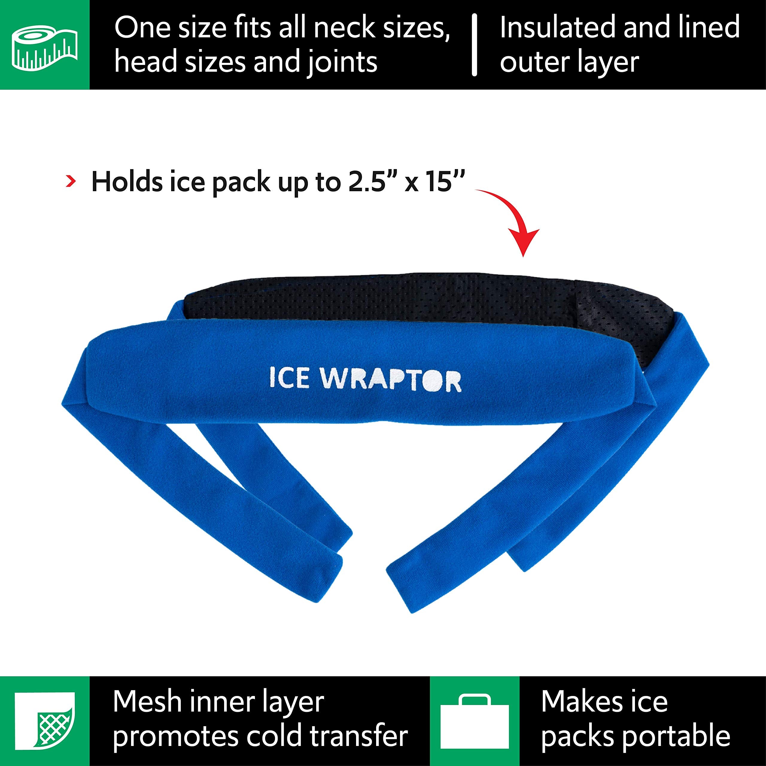 ICE WRAPTOR Bandana, dos en mesh favorisant l’aération.