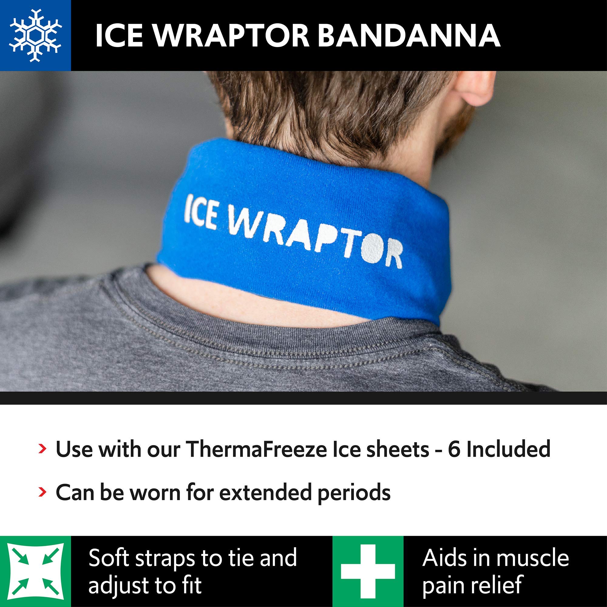 Inserts Cryosheet 6x25 cellules compatibles ICE WRAPTOR pour une fraîcheur durable.