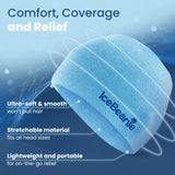IceBeanie utilisation portable idéale en déplacement et au bureau.