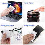 Icepac lingettes voyage nettoie lunettes et ecrans en tout lieu.
