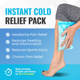 Activation IceWraps: claquement puis application rapide pour relief ciblé.