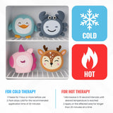 ICEWRAPS crabe, compresse douce et flexible adaptée aux zones ciblées.
