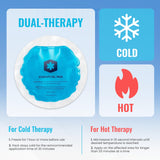 ICEWRAPS dos tissu doux protégeant la peau pendant le traitement