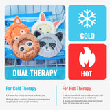 IceWraps doudou-chouette : enveloppe douce protégeant la peau sensible lors des soins.