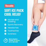 IceWraps ensemble de 6 packs réutilisables, économiques et respectueux de l’environnement.