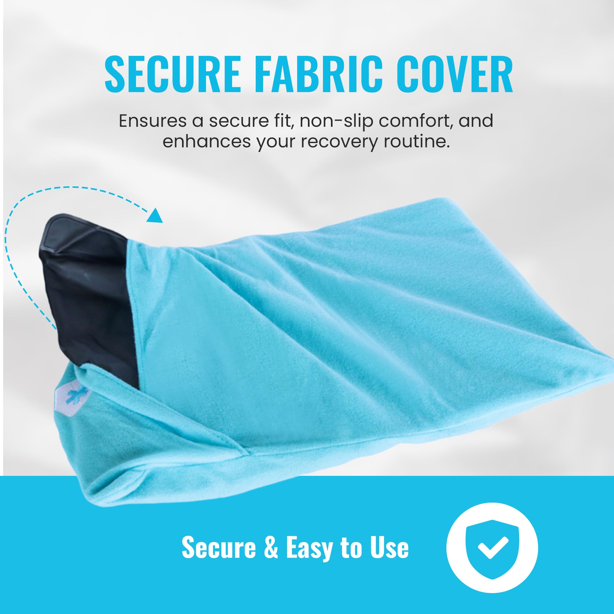 ICEWRAPS Extra Cover 12x21 lavage-durable : housse lavable et réutilisable.