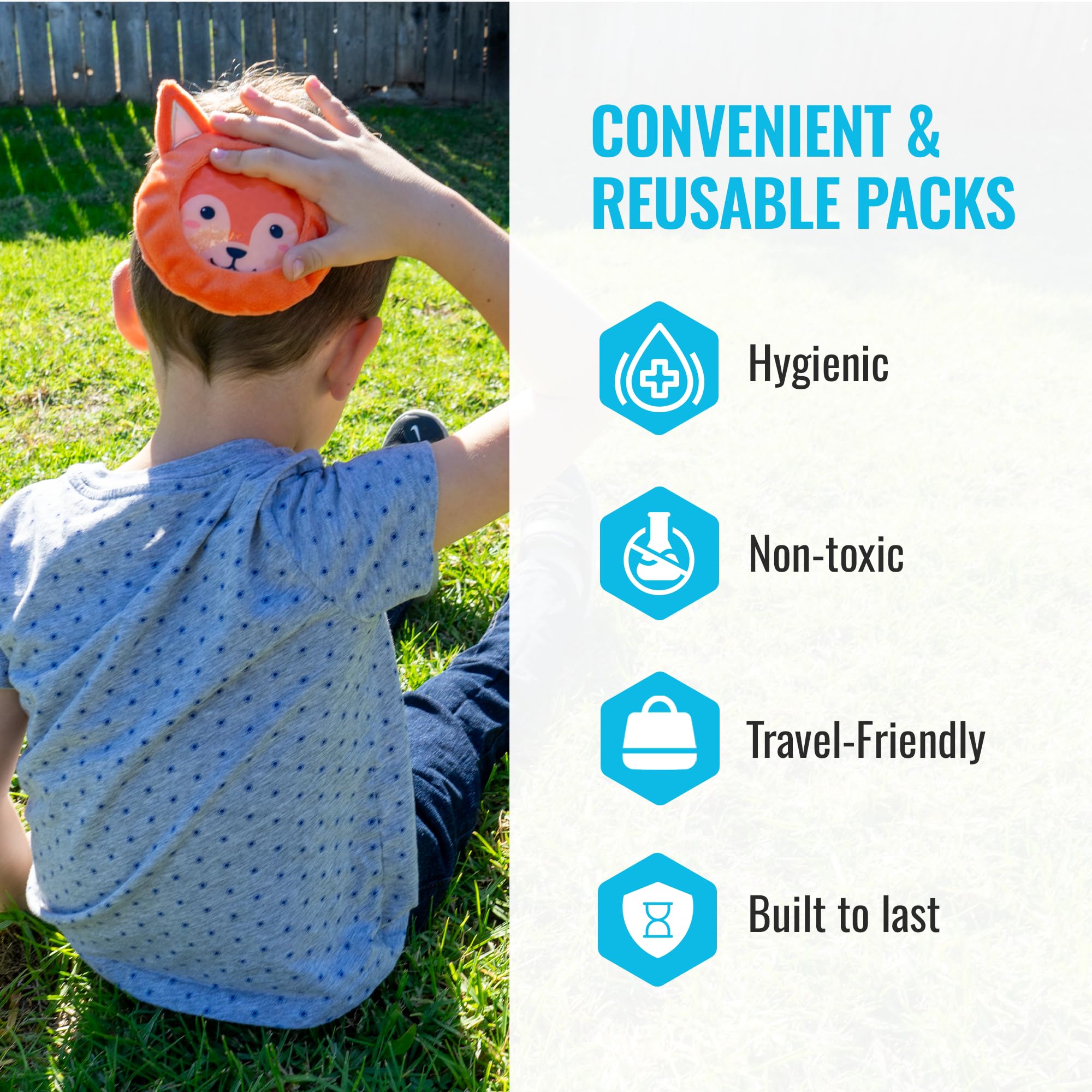 IceWraps-housse-douce : housse en tissu confortable pour une utilisation quotidienne.