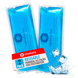 ICEWRAPS poche gel flexible froid : soulagement rapide après l'effort.