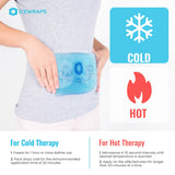 Gel réutilisable IceWraps offrant un soulagement naturel et polyvalent.
