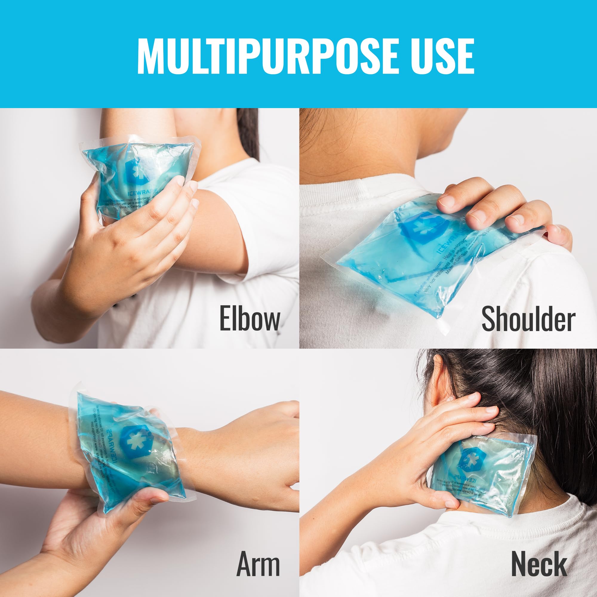 IceWraps transport facile et pratique en déplacement pour soins rapides.
