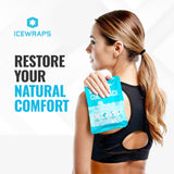 Transport IceWraps sans congélation, sûr pour avion.