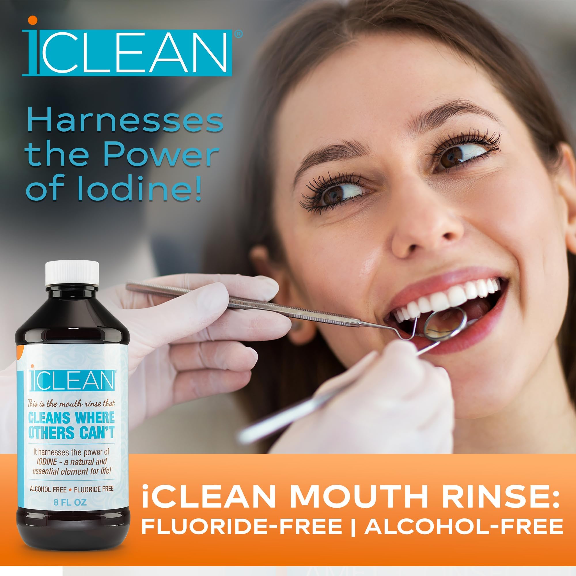 iCLEAN haleine fraîche après chaque rinçage, effet durable.