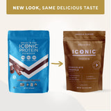 Iconic Protéine Chocolat Truffe, boisson chaude, parfait pour une dose protéique chaude.