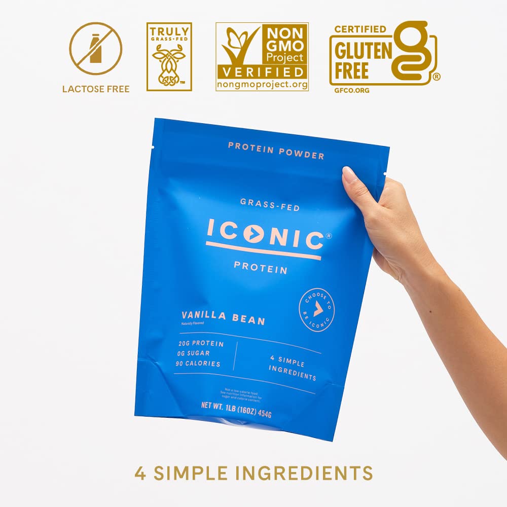 Protéine grass-fed, digestibilité améliorée grâce au mélange whey et caséine.